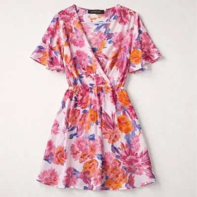 Robe D'ete Fashion - Multicolore - Neuf Sans Etiquette